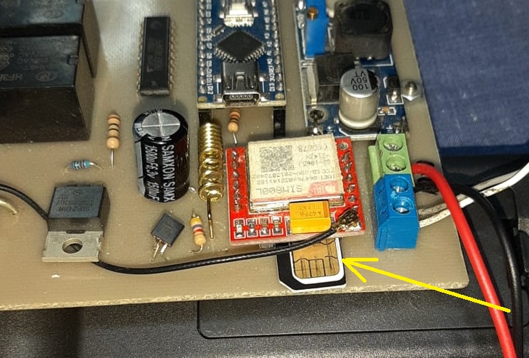 CARTELA SIM IN MODUL GSM BARIERA